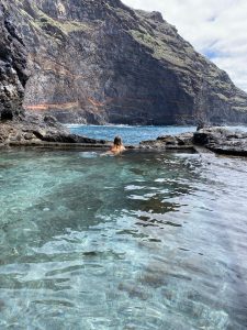 Natural swimming pools La Palma